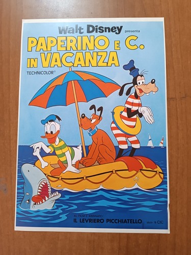 Locandina videoteca paperino - videoteca, e