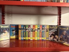 15 VHS DRAGON BALL Z The Movie + 2 VHS Dragonball Originali Dynamic Italia