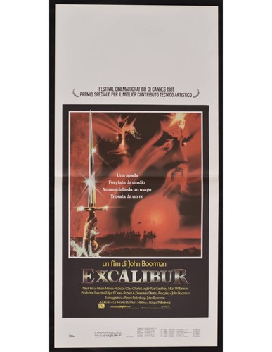 Locandina excalibur john - locandina,