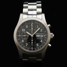 Hamilton Chronograph Daydate 42 mm steel automatic  serviced