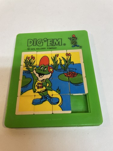 Puzzle vintage 1979 dig - vintage,