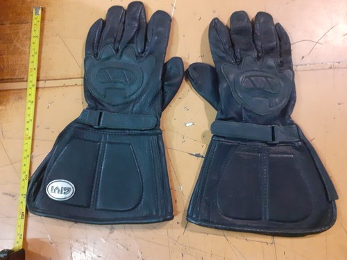 Guanti pelle moto vintage - guanti,