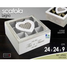 COFANETTO SCATOLA PORTA THE'