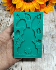 Easter Rabbit Mold 6x10cm