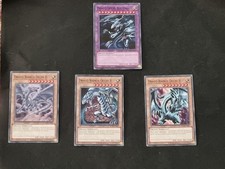 YUGIOH! - SET DRAGO BIANCO OCCHI BLU + DRAGO FINALE - ITALIANO - PRIMA EDIZIONE
