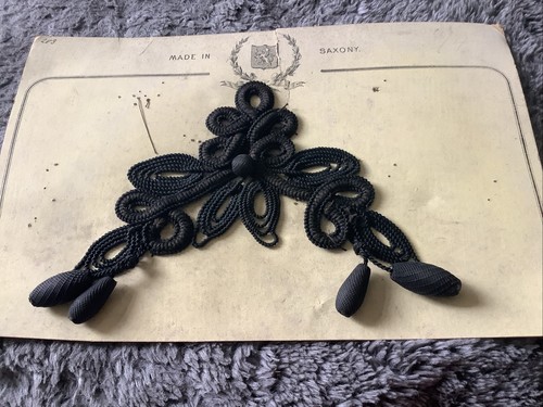 Raro vintage vittoriano nero - raro,