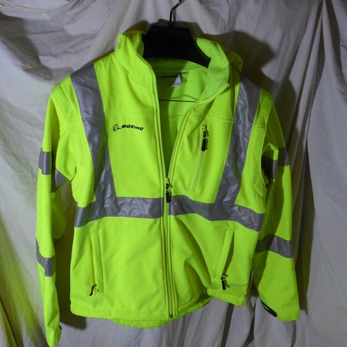 Boeing vis safety jacket 3 - boeing, hi-vis