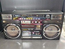 EQ Jumbo Boombox 10 bande LASONIC TRC-975 - si accende, non testato dal GIAPPONE