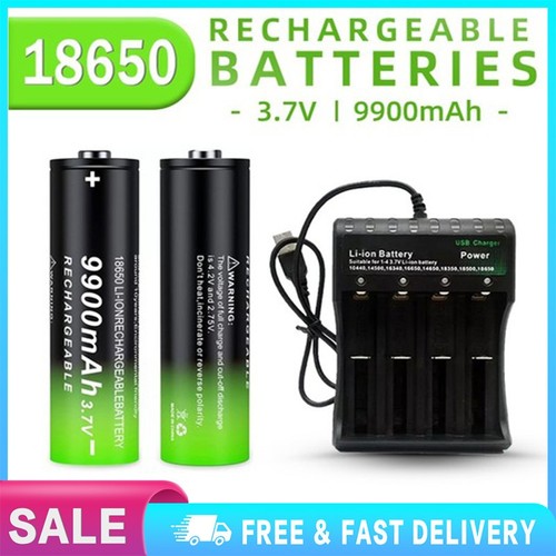 Lotto batterie ricaricabili
