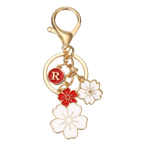 Per keychain charm - keychain, fiore
