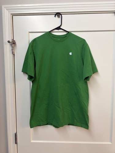 Shirt verde dipendente apple - t-shirt,