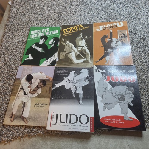 Martial arts book lot - book, judo