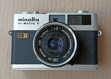 Minolta HI-Matic F camera - Rokkor 1:2.7 38mm lens da collezione