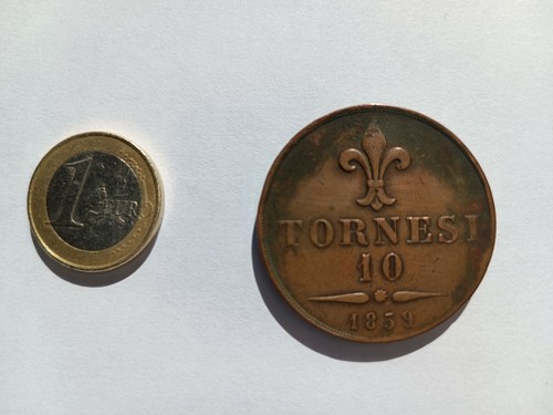 Tornesi 1859 regno di - 1859,,