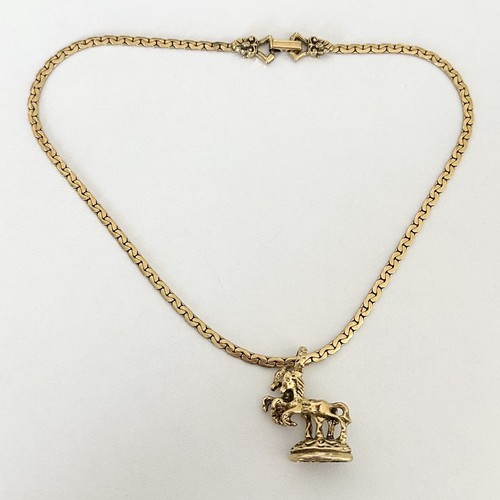 Collana con ciondolo cavallo
