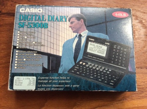 Casio sf5300b digital diary - digital,