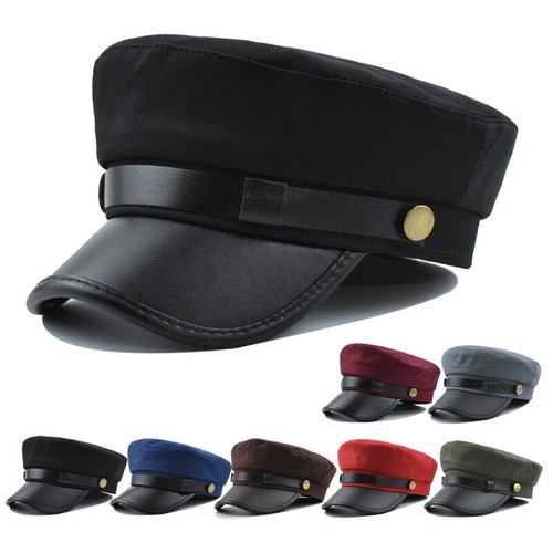 Berretto cappello piatto