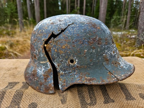 Ww2 reliquia elmetto - ww2, originale