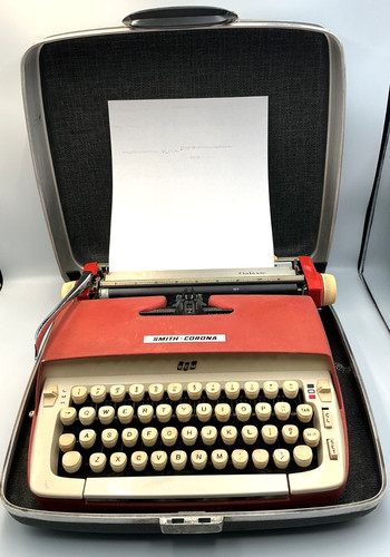 Macchina scrivere manuale - scrivere,