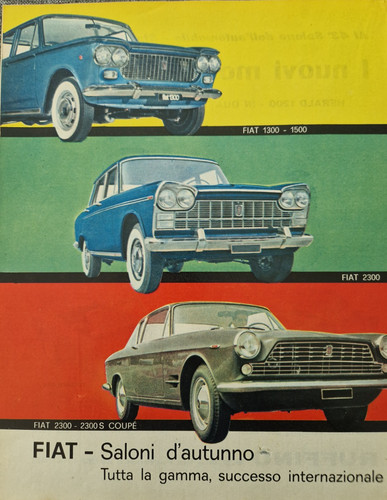 Fiat 2300 1300 - 1500, auto