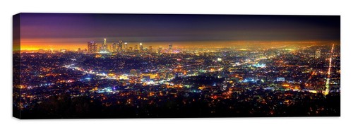 Panorama los angeles quadro - angeles,