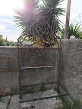 letto epoca '800 in ferro battuto antico