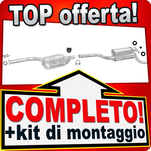 Scarico completo per mercedes - completo,