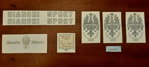 Set decalcomanie bianchi - set,