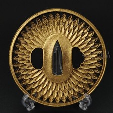 Tsuba Crisantemo Mon Modello