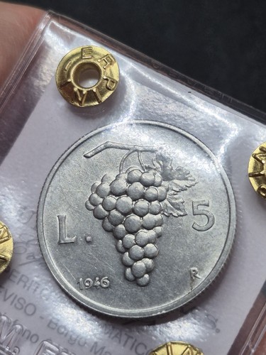 Lire 1946 qfdc rara - lire, come