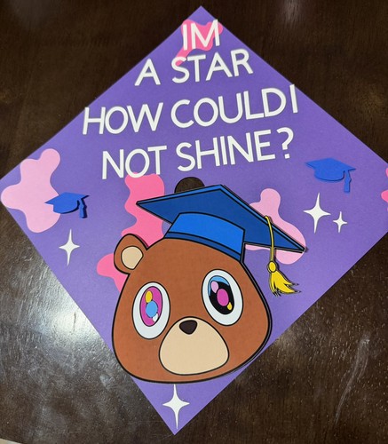 Tappo laurea topper - topper, kanye