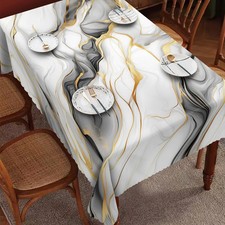 Tovaglia stile stampa marmo