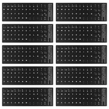  10 Sheets Adesivi Per