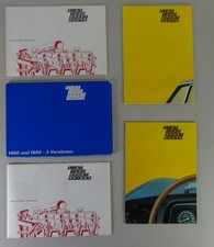 Brochure Fiat 124 Sport Coupe 1400 + 1600