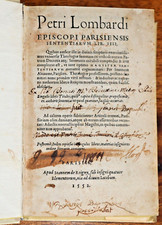 Libro Petri Lombardi episcopi