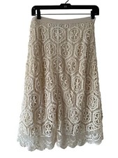 Gonna Ella Moss avorio pizzo