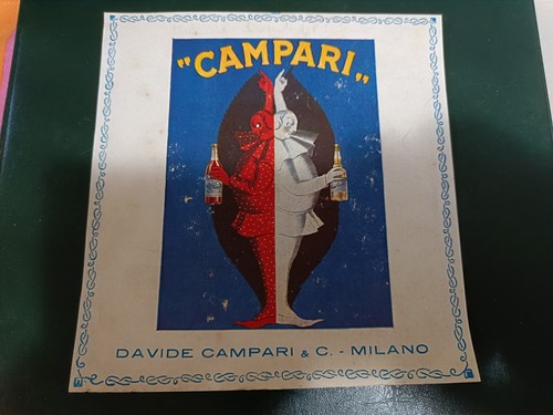 Pubblicità originale campari - pubblicità,