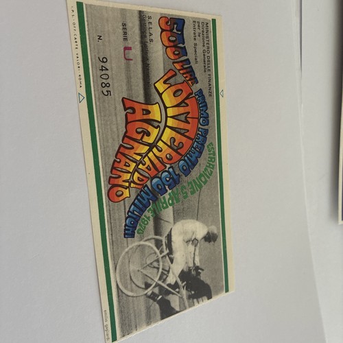 Biglietto lotteria nazionale - lotteria,