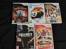 LOTTO 5 GIOCHI FAMIGLIA NINTENDO WII: DragonTrainer, Kung Fu Panda 2, Clone...
