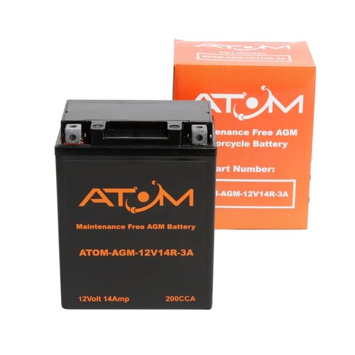 Yb14 atom agm batteria moto - batteria,