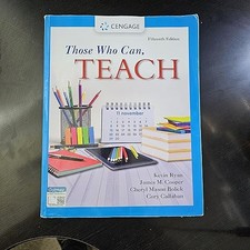 Those Who Can, Teach (MindTap