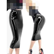 Gonna a matita lucida PVC