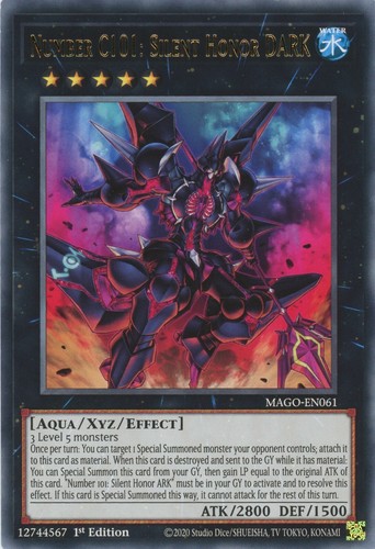 Yugioh number c101 - yugioh, silent