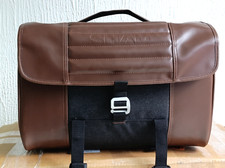 BORSA BAULETTO SHAD CLASSIC 27LT IN PELLE ADATTABILE CAFE RACER SCRAMBLER X0SR28