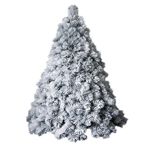Albero natale innevato con - albero,