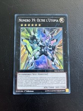 YU GI OH CARTA NUMERO 39 OLTRE L' UTOPIA SUPER RARA NECH-IT095 1ED MINT DECK
