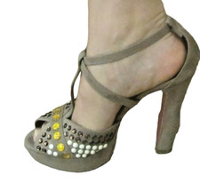 Scarpe eleganti donna - nude, con