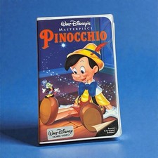 PINOCCHIO Disney VHS