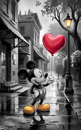 Quadro disney topolino bambini - disney,