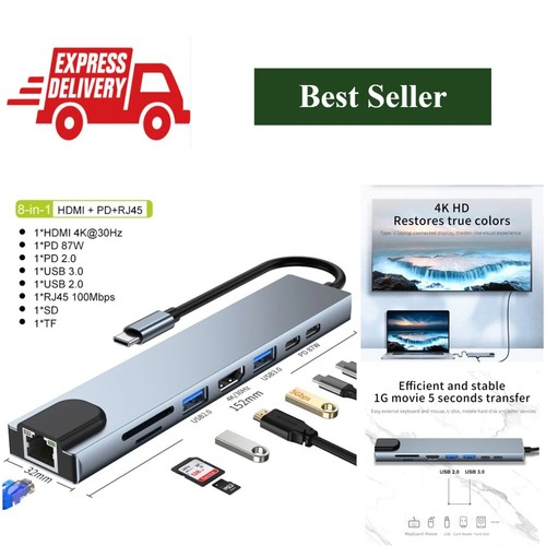 Hub usb 1 - usb-c, hdmi